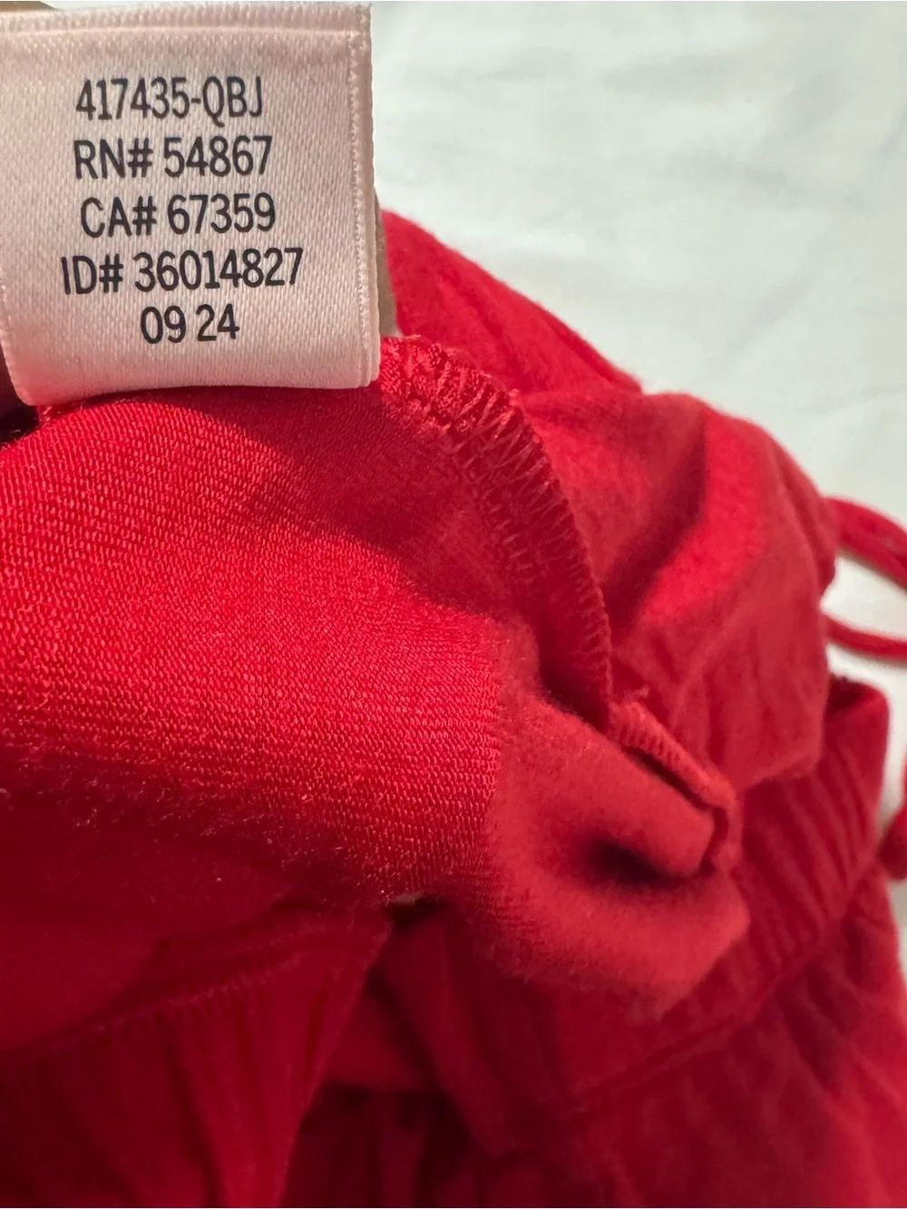 Victoria Secret’s Women Small Soft Long Pajama Set NWT Lipstick Red Bow Accent